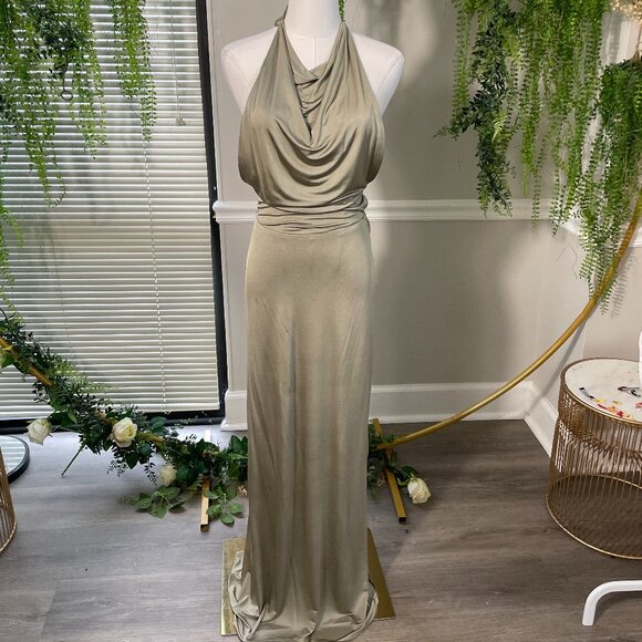 Bec + BridgeAriel Halter Maxi Dress